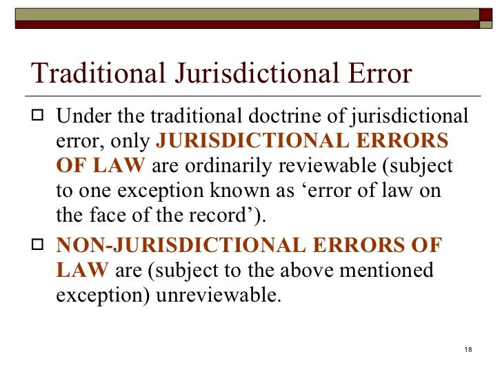 privative clause